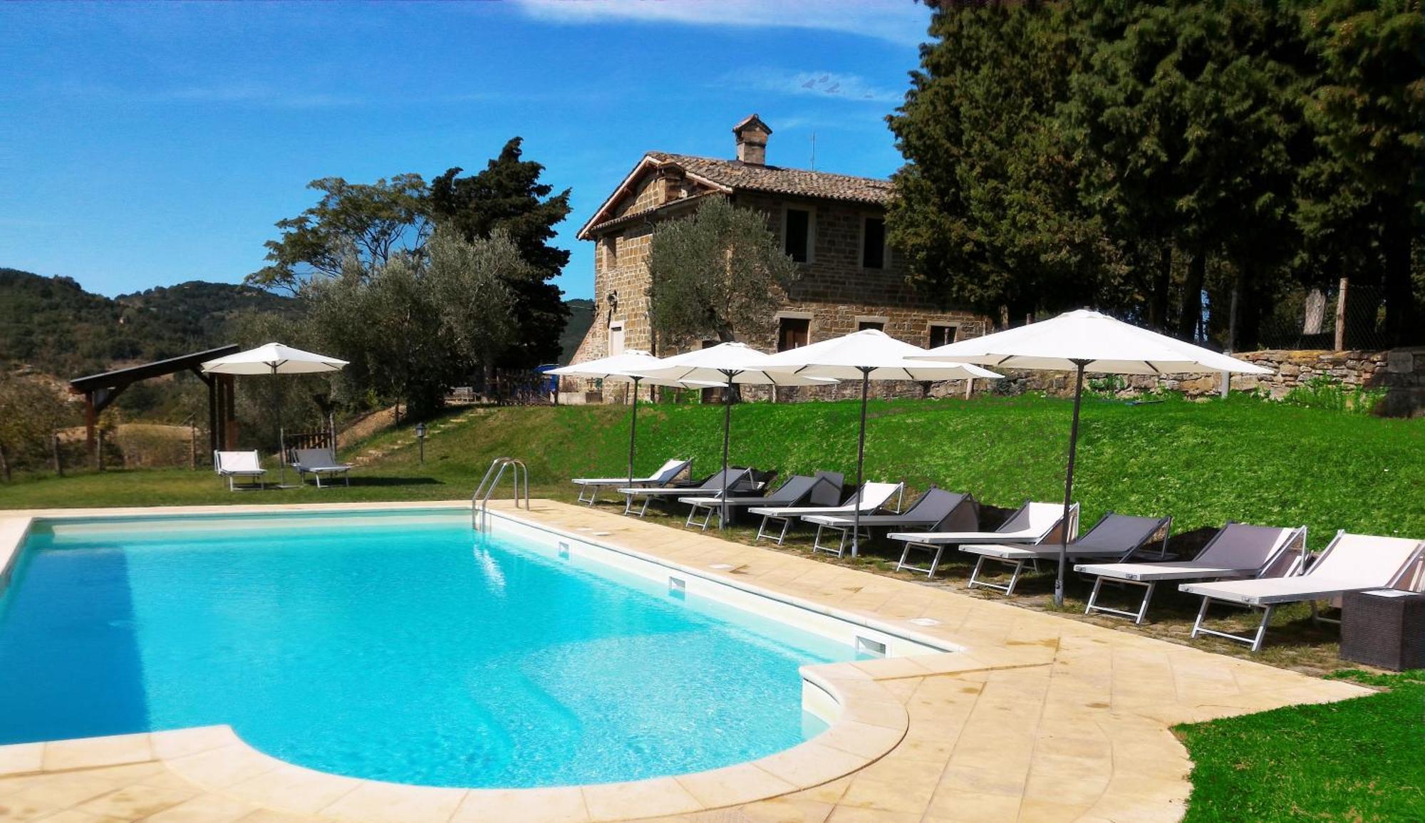 הוילה גוביו Antica Residenza Montereano חדר תמונה