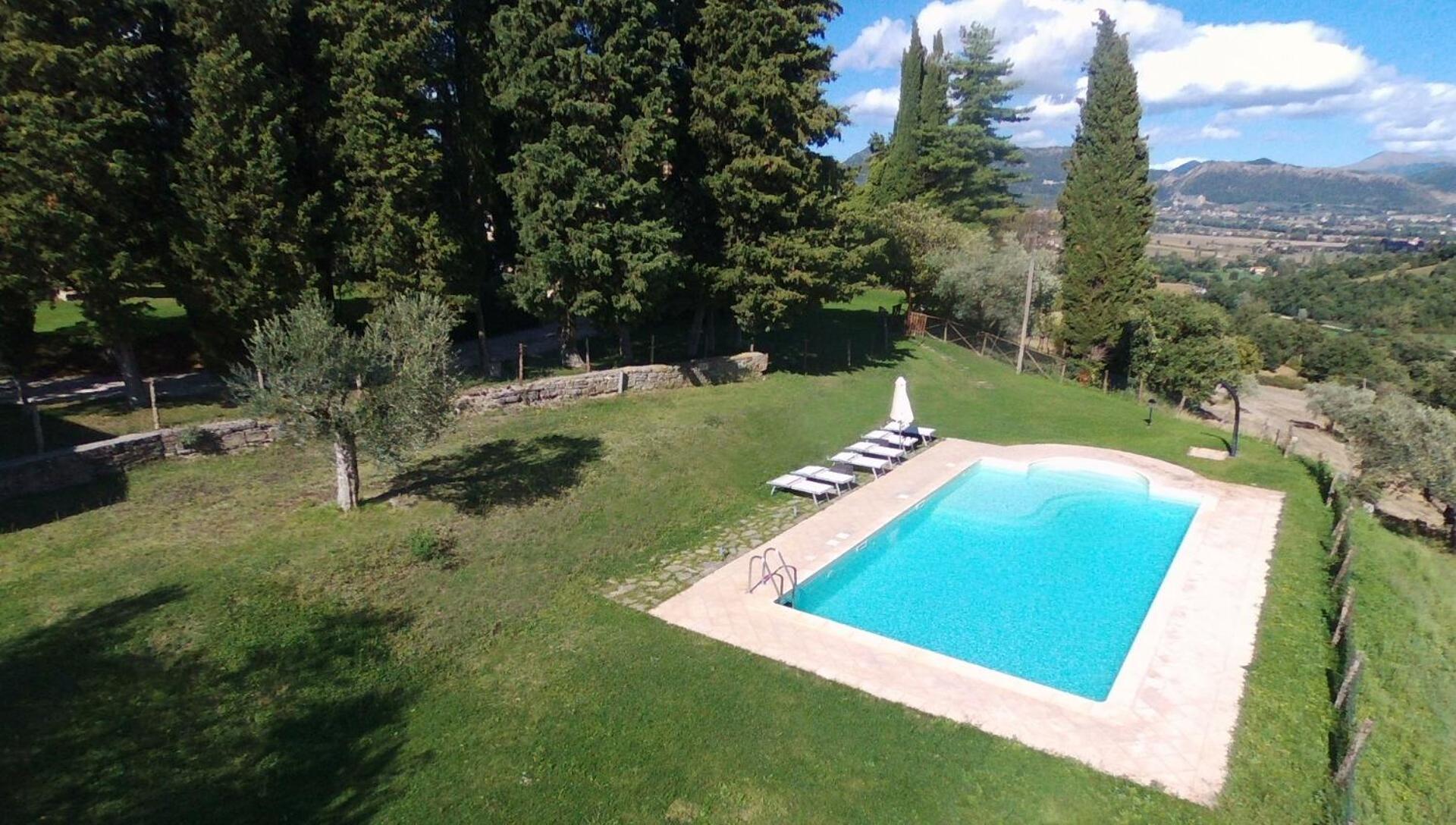 הוילה גוביו Antica Residenza Montereano חדר תמונה