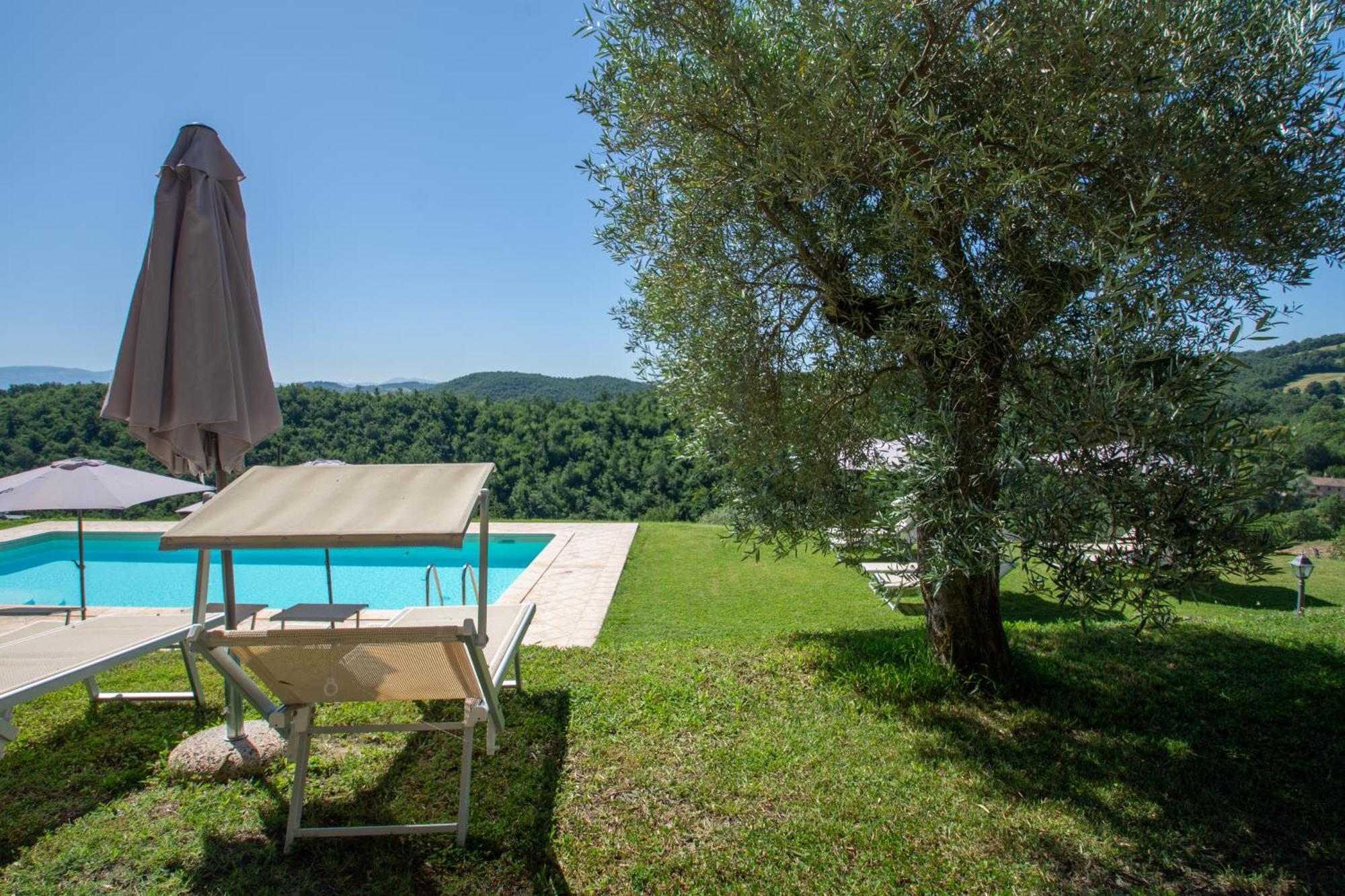 הוילה גוביו Antica Residenza Montereano מראה חיצוני תמונה