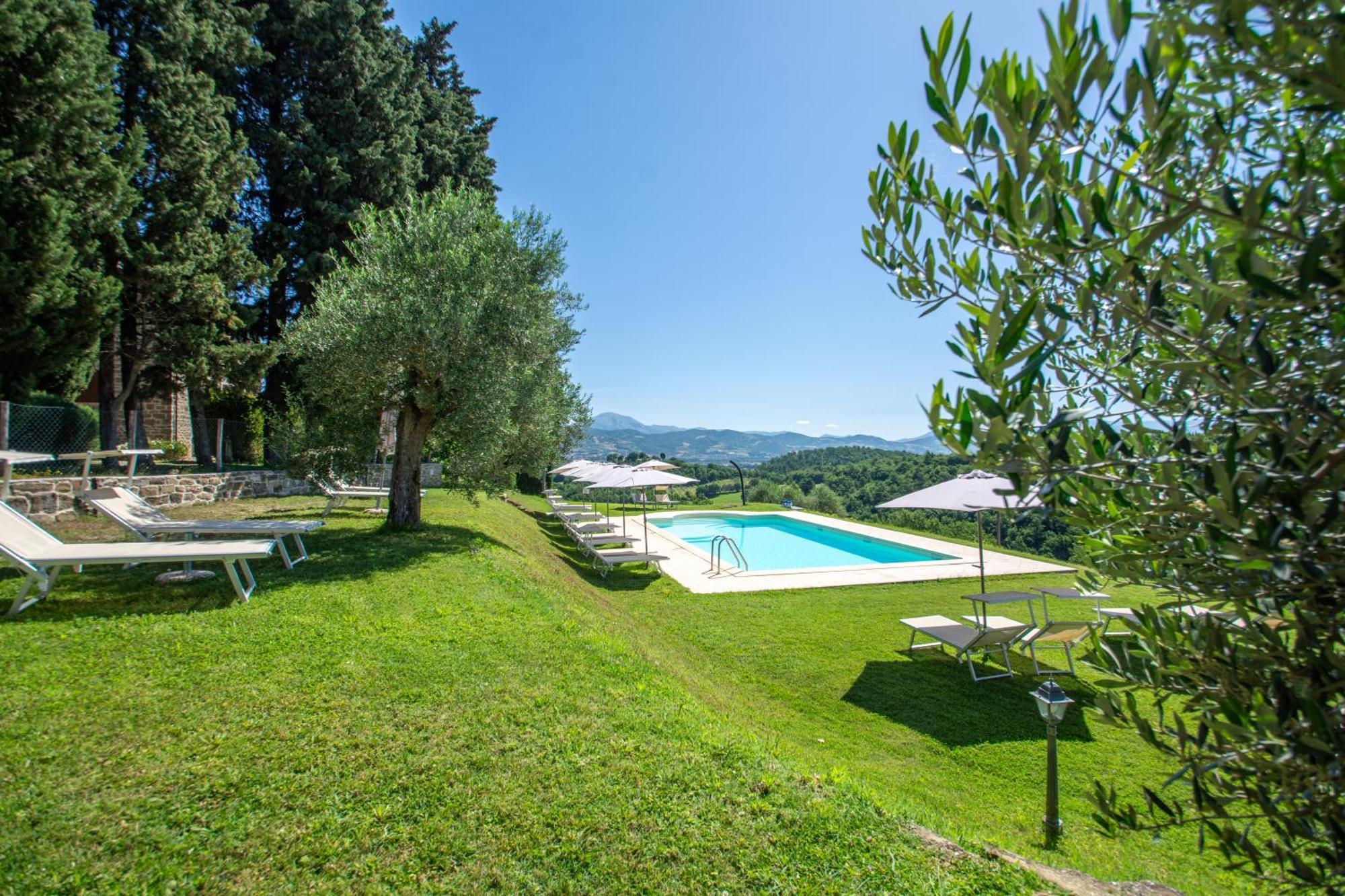 הוילה גוביו Antica Residenza Montereano מראה חיצוני תמונה