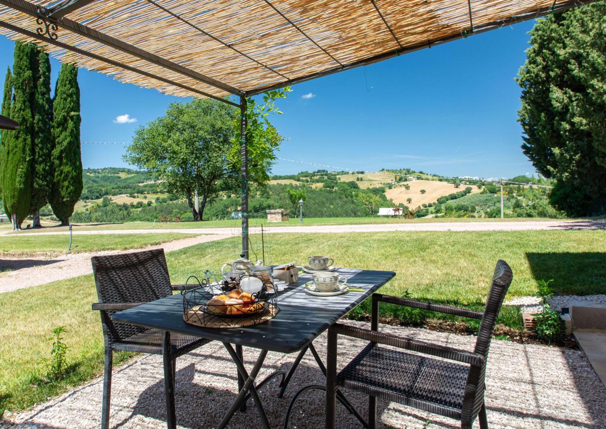 הוילה גוביו Antica Residenza Montereano מראה חיצוני תמונה